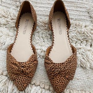 Restricted Jammy D'Orsay Bow Top Flat
